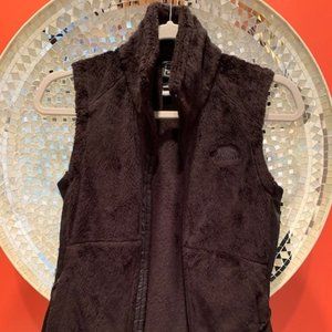 Beautiful Black (faux) fur Northface vest.